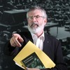 Gerry Adams hits back at Joan Burton's 1916 "hijack" claim