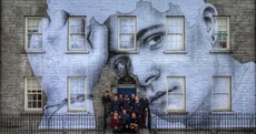 The artist behind THAT marriage equality mural is back with another powerful piece