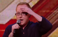 Joe from Donna and Joe popped up on the X Factor last night