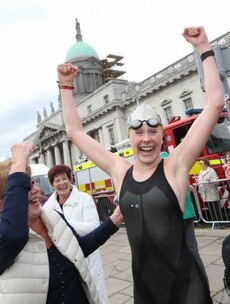 11 of the best photos from today’s Liffey Swim