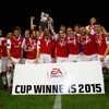 Full set of domestic trophies for Buckley as Pat's claim EA Sports Cup after shootout