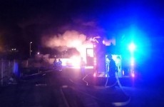 Firefighters battle massive fire at Dublin industrial estate for over two hours