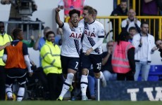 Son shines on Spurs as €30m man bags his first Premier League goal