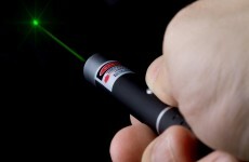 Man arrested for shining laser at a police helicopter
