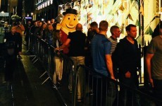 Even Mr Tayto had to queue for Coppers to celebrate the Dubs' All-Ireland win