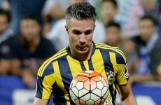 Robin van Persie is already 'not happy' after being left on the bench in Turkey