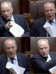 You could hear this TD's ringing endorsement of Enda all over Leinster House