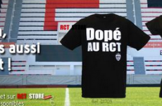 Toulon make light of doping claims with T-shirt range