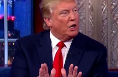 Donald Trump turned down a "big fat meatball" last night