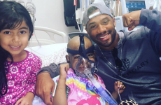 Sick child asks NFL quarterback to be her godfather - and he says yes