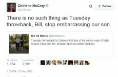 This politician's wife threw amazing shade at him on Twitter for his embarrassing Dad tweet