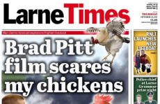 Brad Pitt is filming in Ireland and here’s the best headline about it
