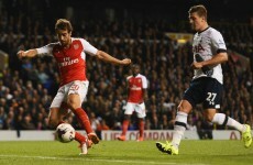 Who needs strikers? Flamini proves Arsenal's unlikely hero in North London derby