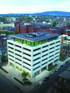 This revamped Dublin office building comes with a basketball court
