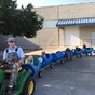 The internet has fallen in love with this old man who built a 'dog train' for rescued pups