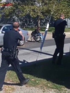 Investigation under way after US police shoot dead armed man in a wheelchair