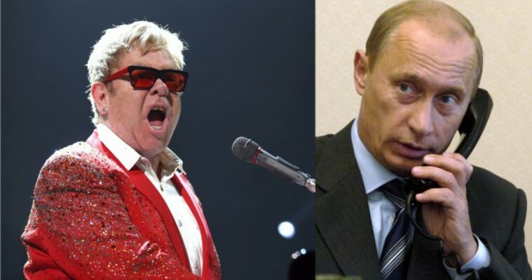 Vladimir Putin Phoned Elton John And This Time It Wasnt A Joke