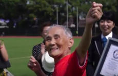 This 105-year-old Japanese man has set a world record for the 100 metre sprint