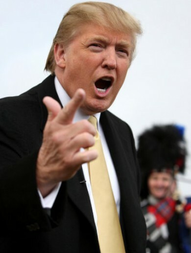 Trump has journalists arrested at his Scottish golf course site