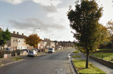 Two men taken to hospital after car crashes into bus stop