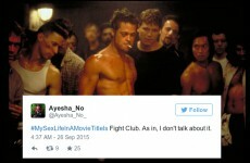 People have been summing up their sex lives with a movie title and the results are excellent