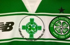 Celtic will wear special jerseys to remember victims of the Great Irish Famine today