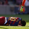 Big blow for Barca as Lionel Messi ruled out for up to two months with knee injury