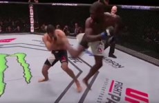 This TKO won the $50k Performance of the Night bonus at UFC Japan