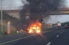 Train and Dart services affected by fire