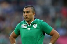 Simon Zebo given leave from World Cup to mourn grandfather in Cork