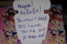 This guy turned a birthday card for his niece into the ultimate dad-joke