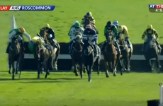 A brilliant piece of sportsmanship from racing at Roscommon yesterday