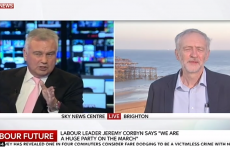 “Let’s talk football" - Eamonn Holmes accused of 'pathetic' interview with Jeremy Corbyn