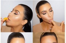 Kim Kardashian revealed her pregnancy craving with some provocative photos… it’s the Dredge