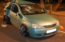 Teenager killed after lump of concrete is thrown at car