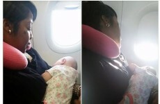 This woman calmed a stranger's baby on a plane, and now she's going mega viral