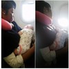 This woman calmed a stranger's baby on a plane, and now she's going mega viral