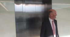 Enda Kenny and two ministers got stuck in a lift today