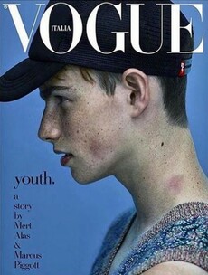 See this lad on the cover of Italian Vogue? He’s from Ennis