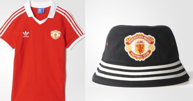 man united retro adidas