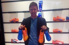 The Irish college dropout who wound up designing boots for the world's top footballers