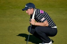 A hole-in-one and a share of the lead, it's been quite a pro debut for Paul Dunne