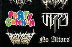 Take a break and take a look at the most un-metal metal logo ever