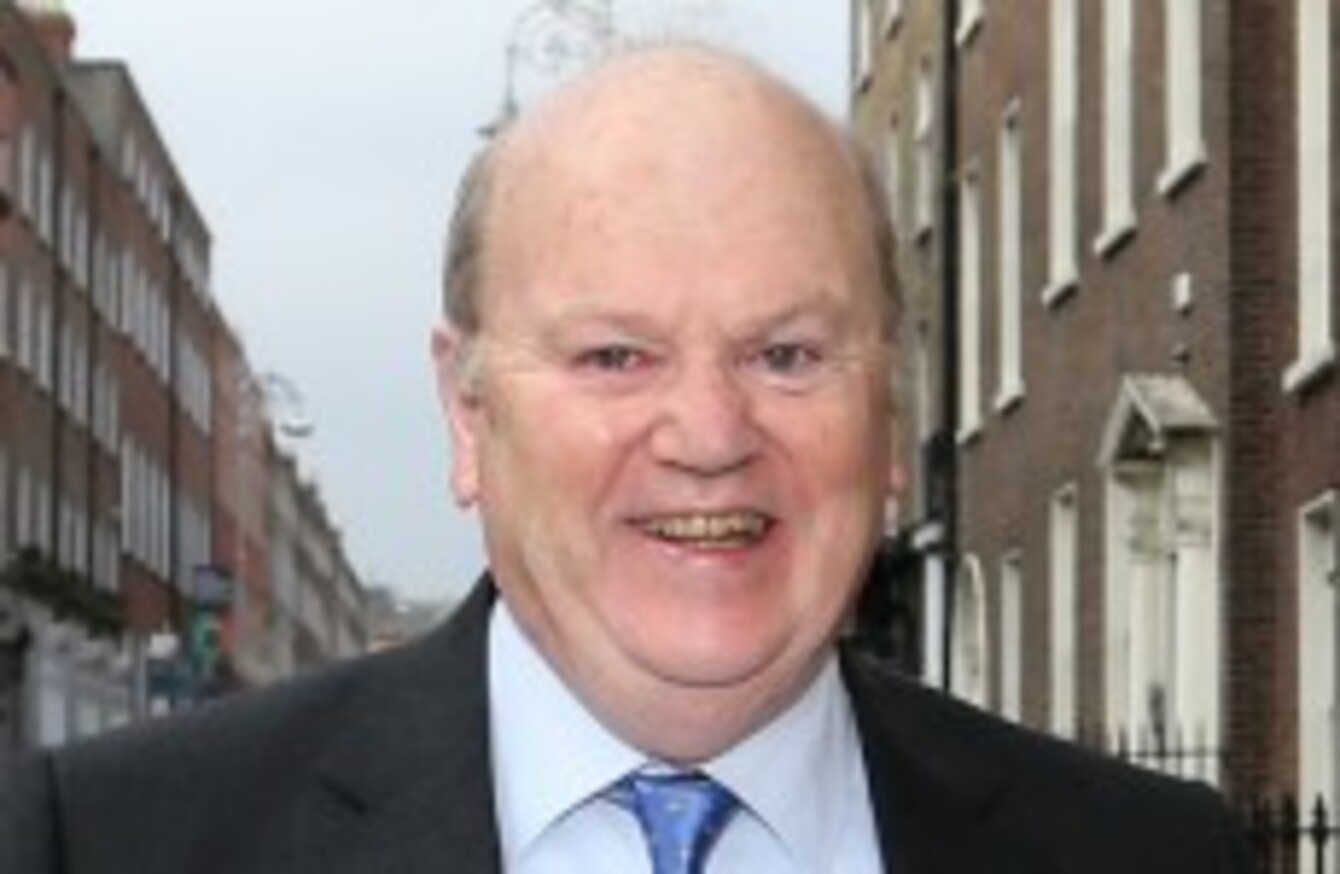 Michael Noonan has a view on when the election should be...