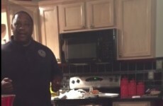 This guy just found out he was going to be a Dad after 17 years of trying
