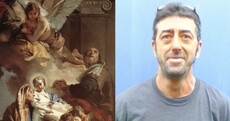 Police are trying to solve the mystery of an Italian art thief found dead in a London canal