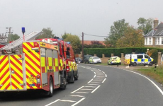Two dead after aircraft bursts into flames and crashes