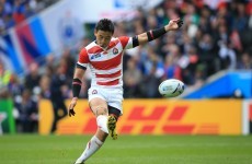 Japan beat Samoa to stay in the hunt for a World Cup quarter-final berth