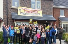 Homeless families occupy show house in west Dublin