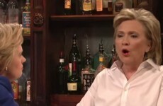 Hillary Clinton just did an impression of Donald Trump